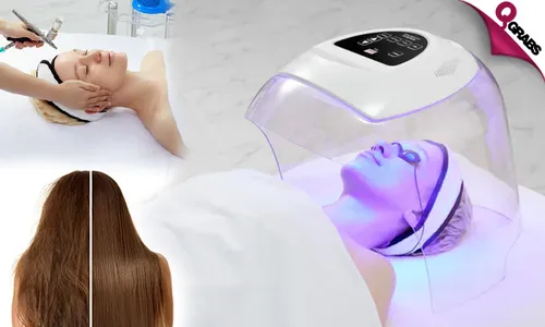 Oxygen LED Therapy for Face OR Hair at La Beaute Center!